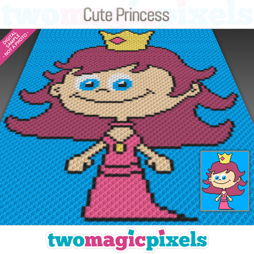Cute Princess by Two Magic Pixels