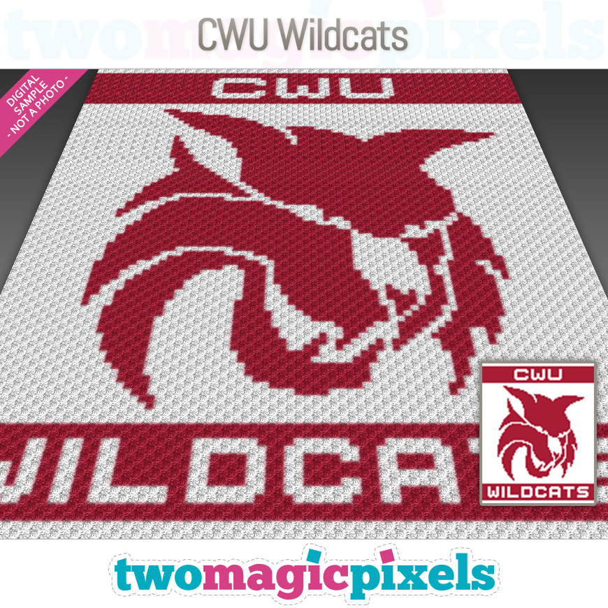 CWU Wildcats by Two Magic Pixels