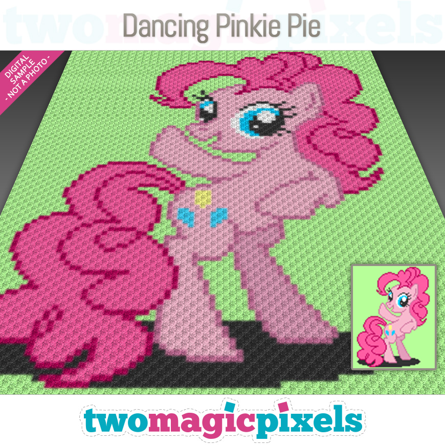 Dancing Pinkie Pie by Two Magic Pixels