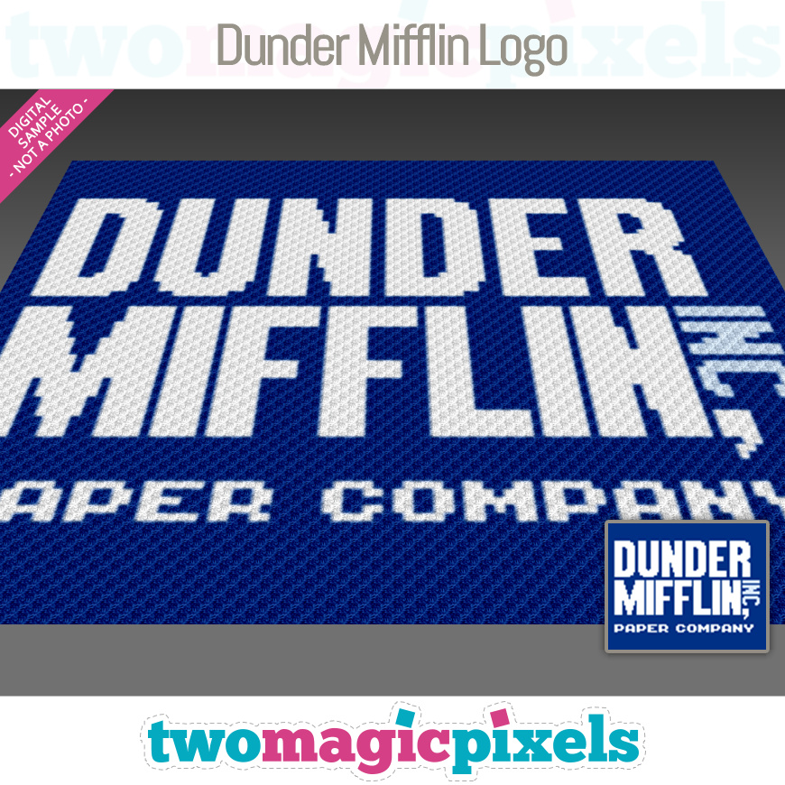 Dunder Mifflin Logo by Two Magic Pixels