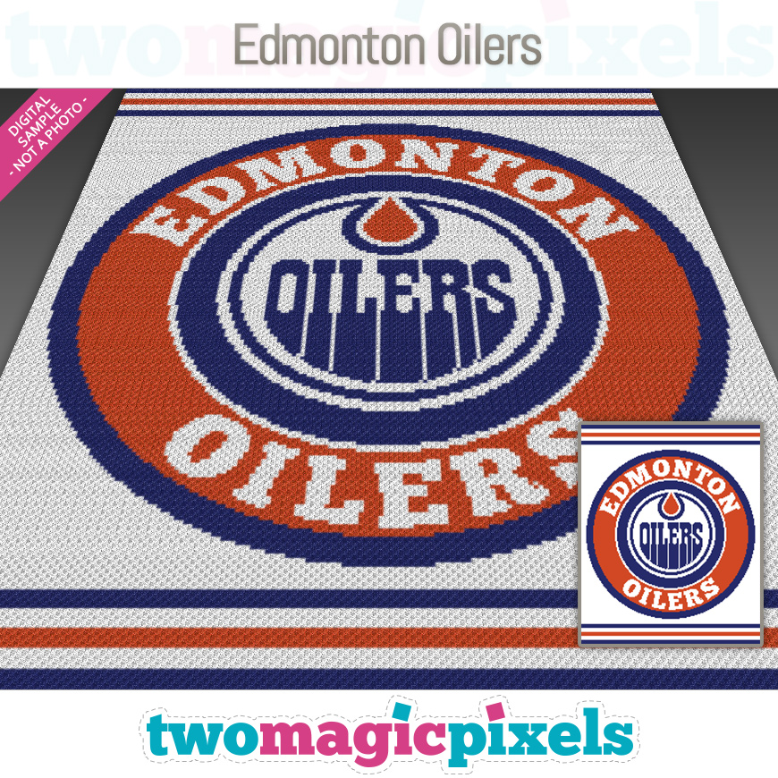 Edmonton Oilers by Two Magic Pixels