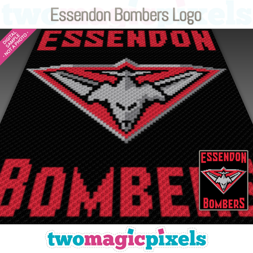 Essendon Bombers Logo by Two Magic Pixels