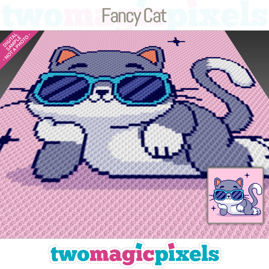 Fancy Cat by Two Magic Pixels