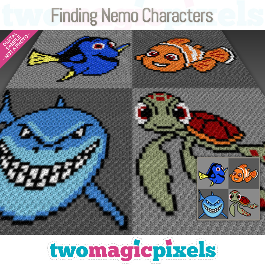 Finding Nemo Characters by Two Magic Pixels