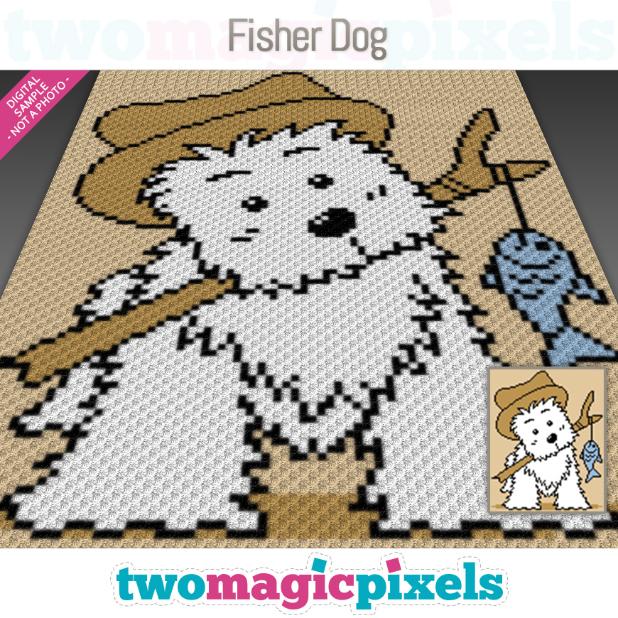 Fisher Dog by Two Magic Pixels