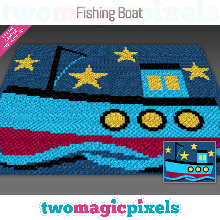 Fishing Boat by Two Magic Pixels
