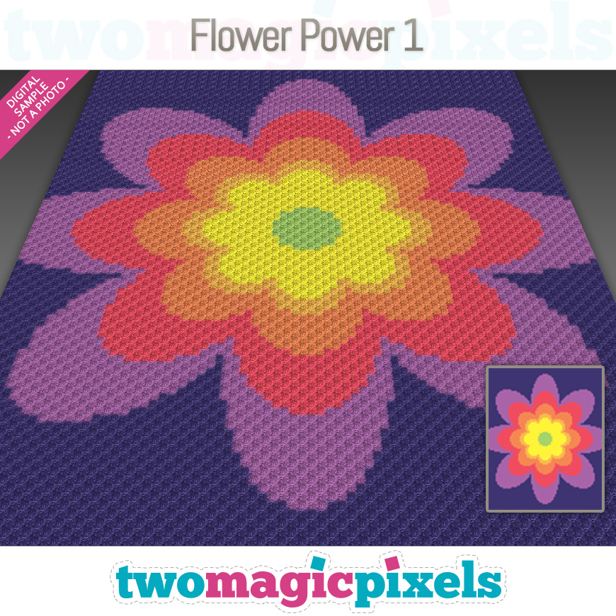 Flower Power 1 by Two Magic Pixels