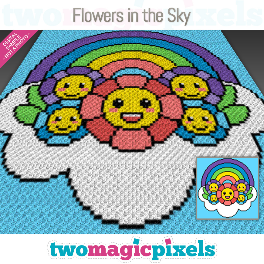 Flowers in the Sky by Two Magic Pixels