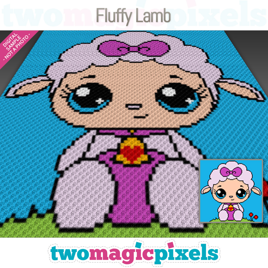 Fluffy Lamb by Two Magic Pixels