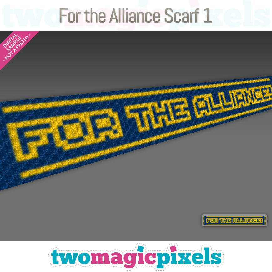 For The Alliance Scarf 1 by Two Magic Pixels