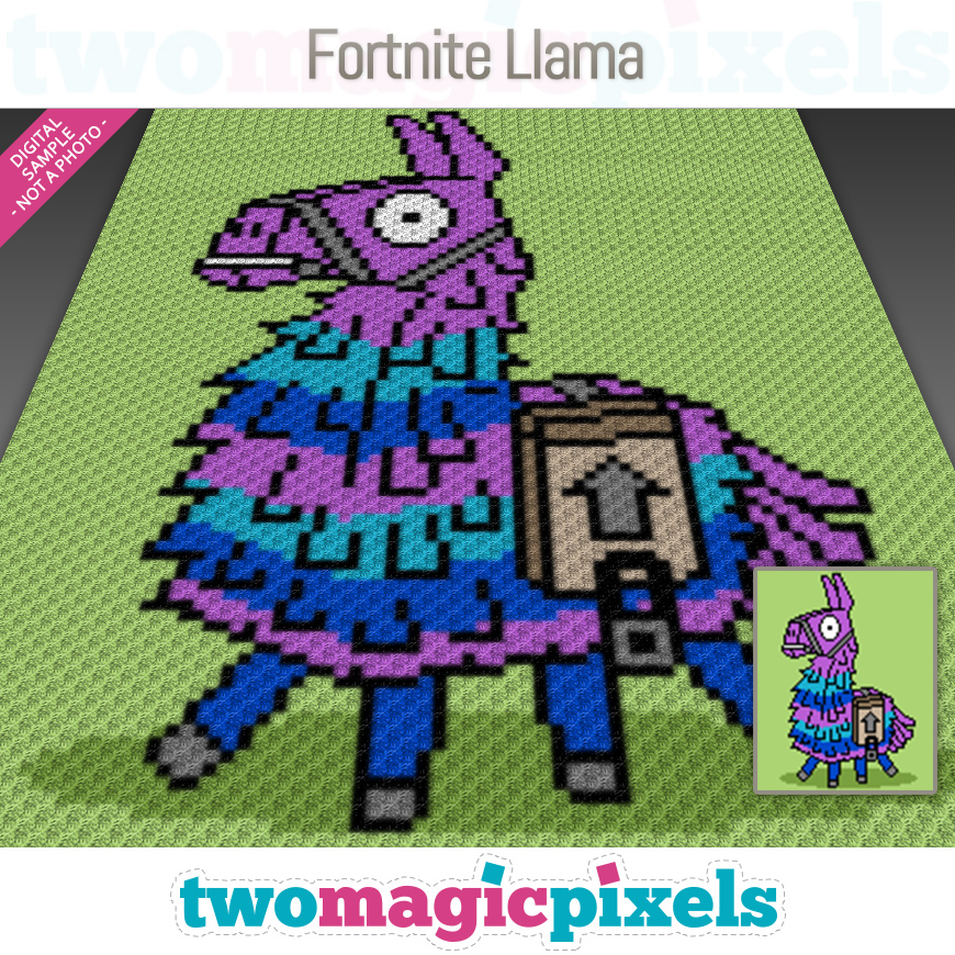 Fortnite Llama by Two Magic Pixels