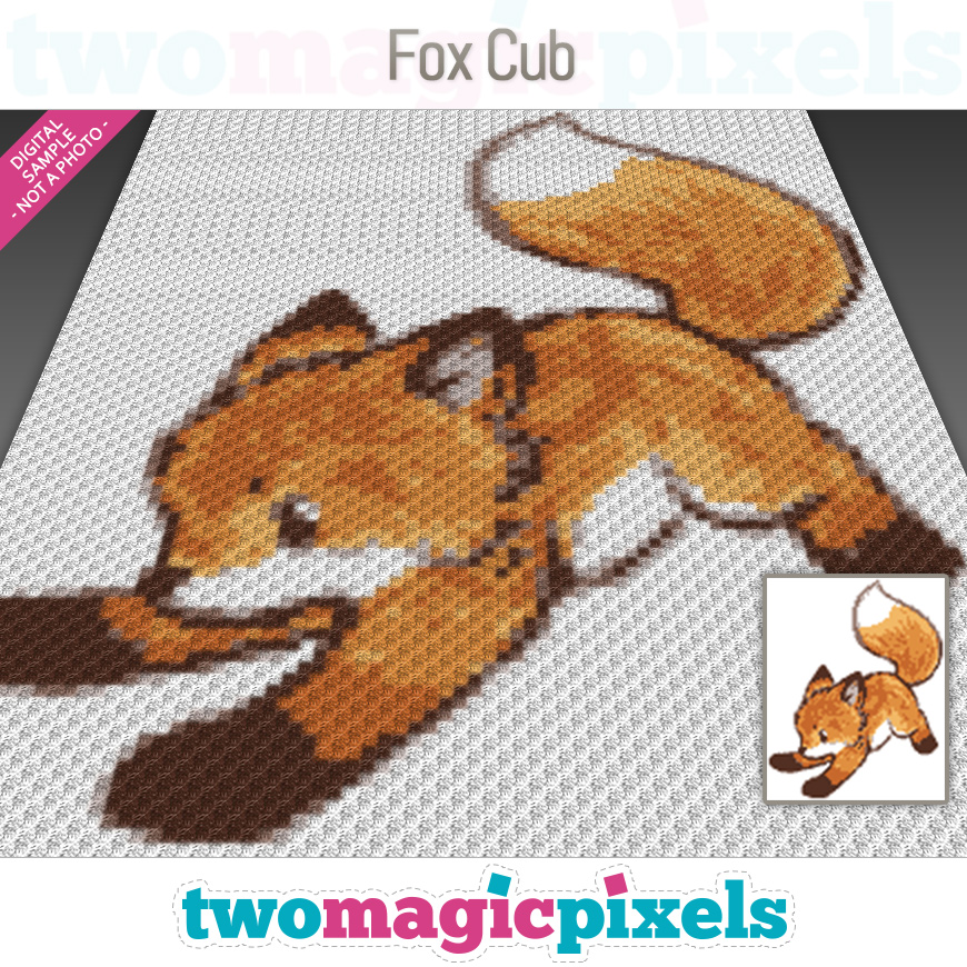 Fox Cub by Two Magic Pixels