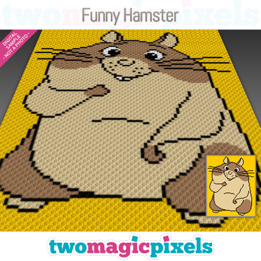 Funny Hamster by Two Magic Pixels