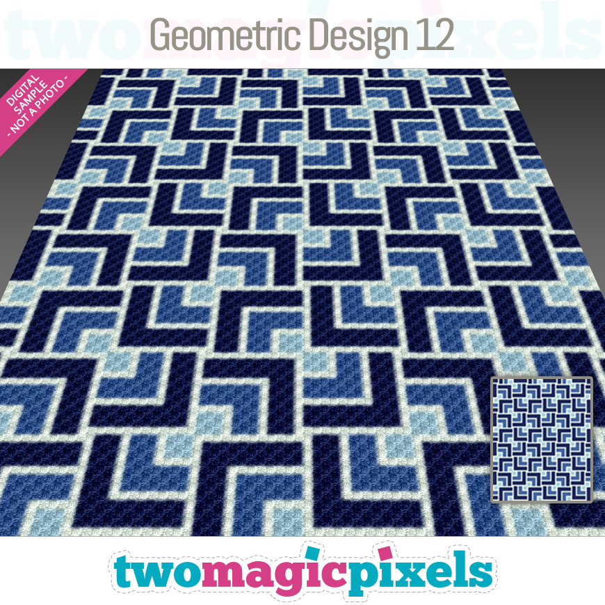 Geometric Design 12 by Two Magic Pixels