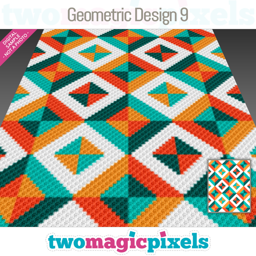 Geometric Design 9 by Two Magic Pixels