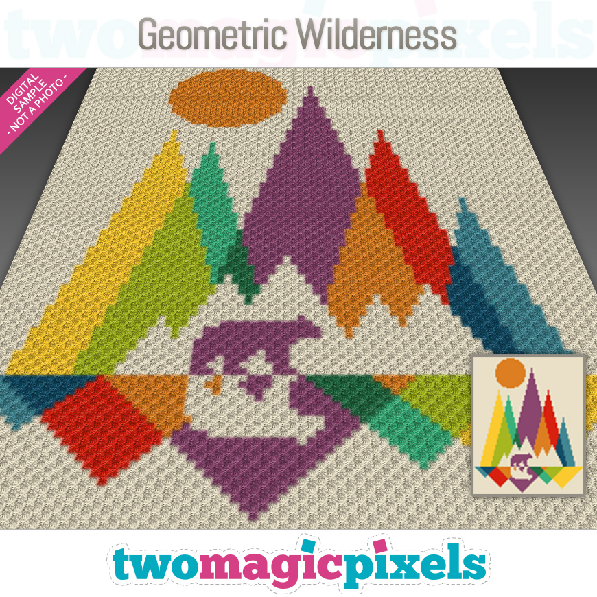 Geometric Wilderness by Two Magic Pixels