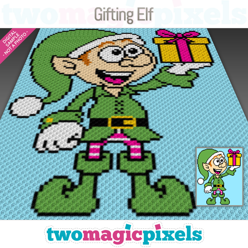Gifting Elf by Two Magic Pixels