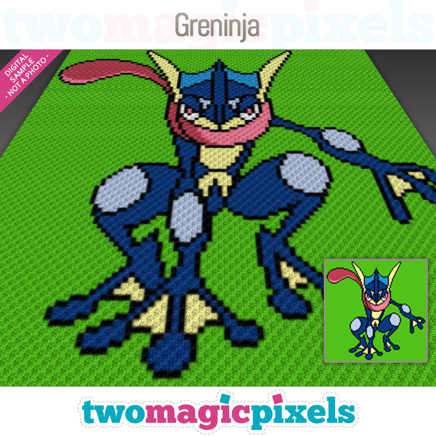 Greninja by Two Magic Pixels
