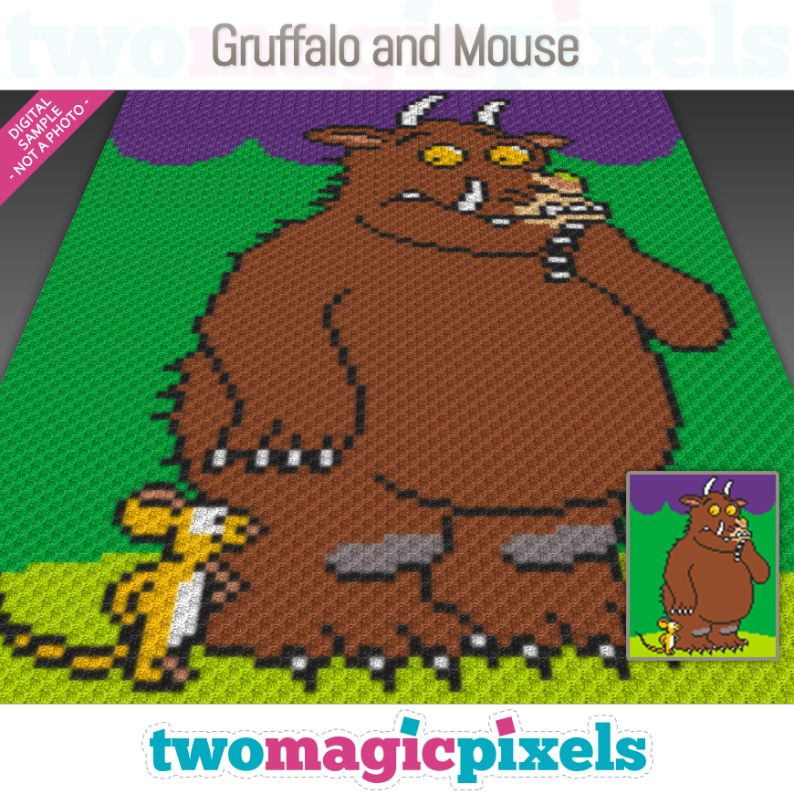 Gruffalo and Mouse by Two Magic Pixels