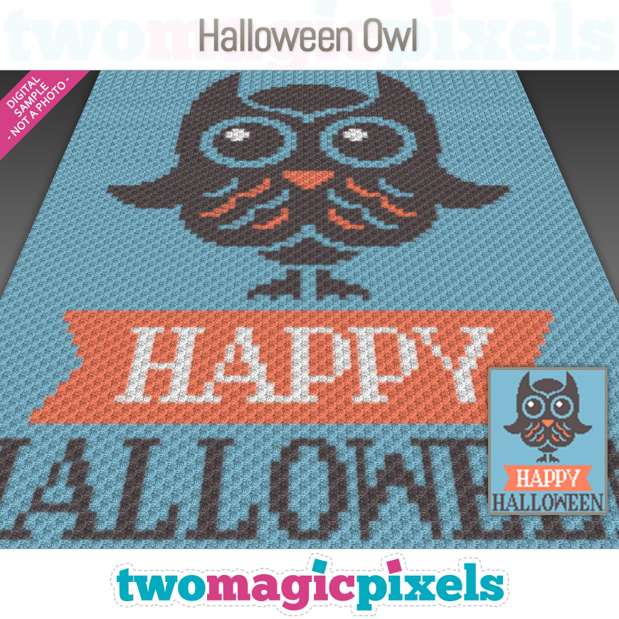 Halloween Owl by Two Magic Pixels