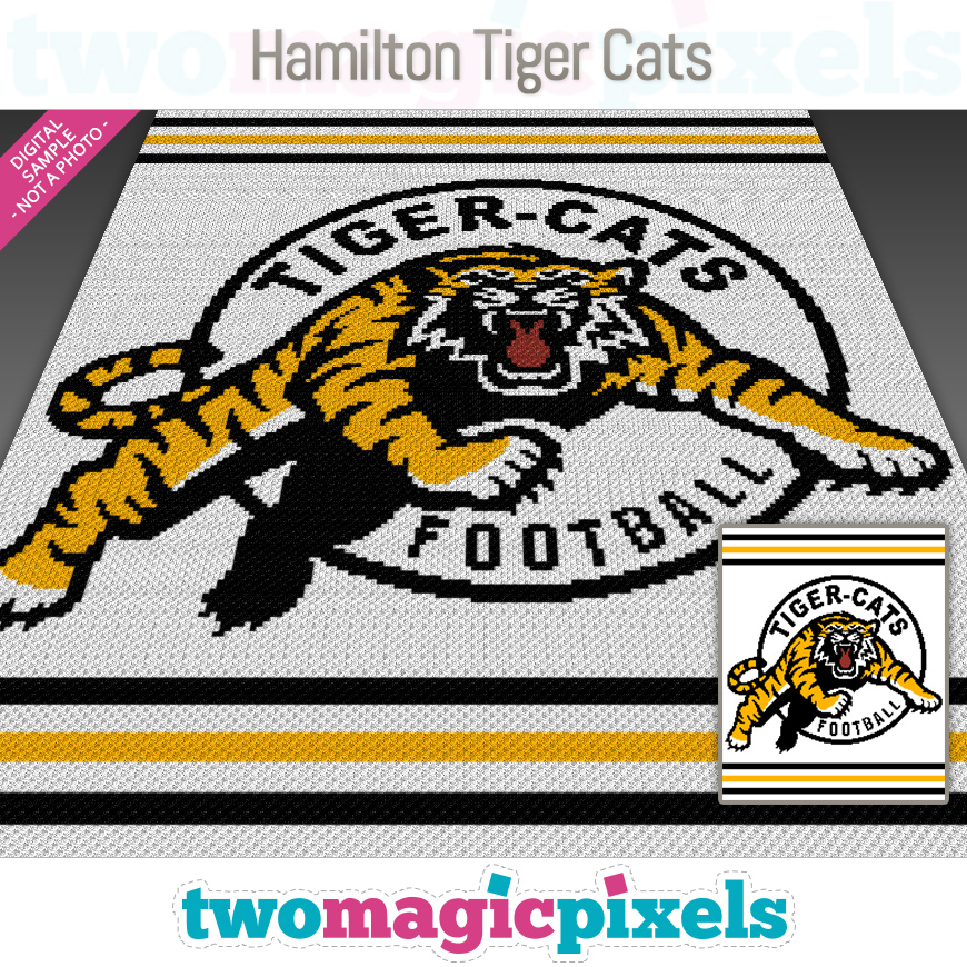 Hamilton Tiger-Cats by Two Magic Pixels