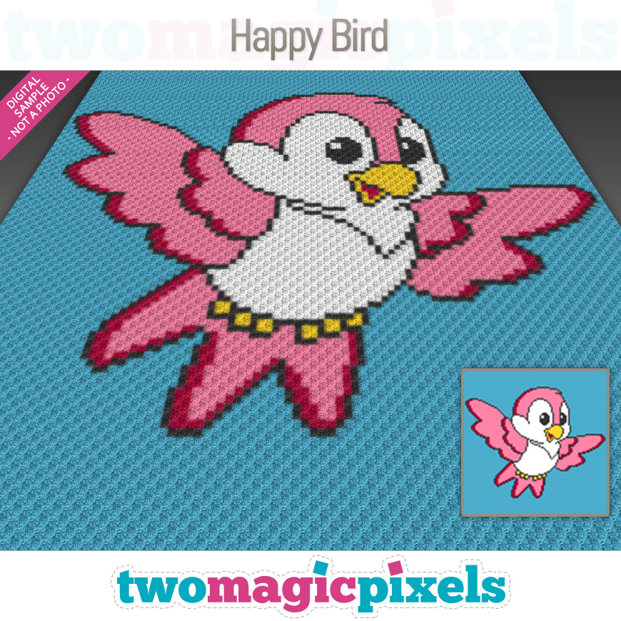 Happy Bird by Two Magic Pixels