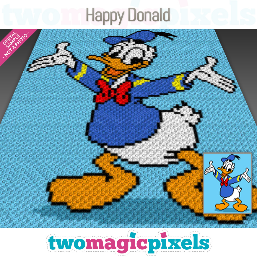 Happy Donald by Two Magic Pixels