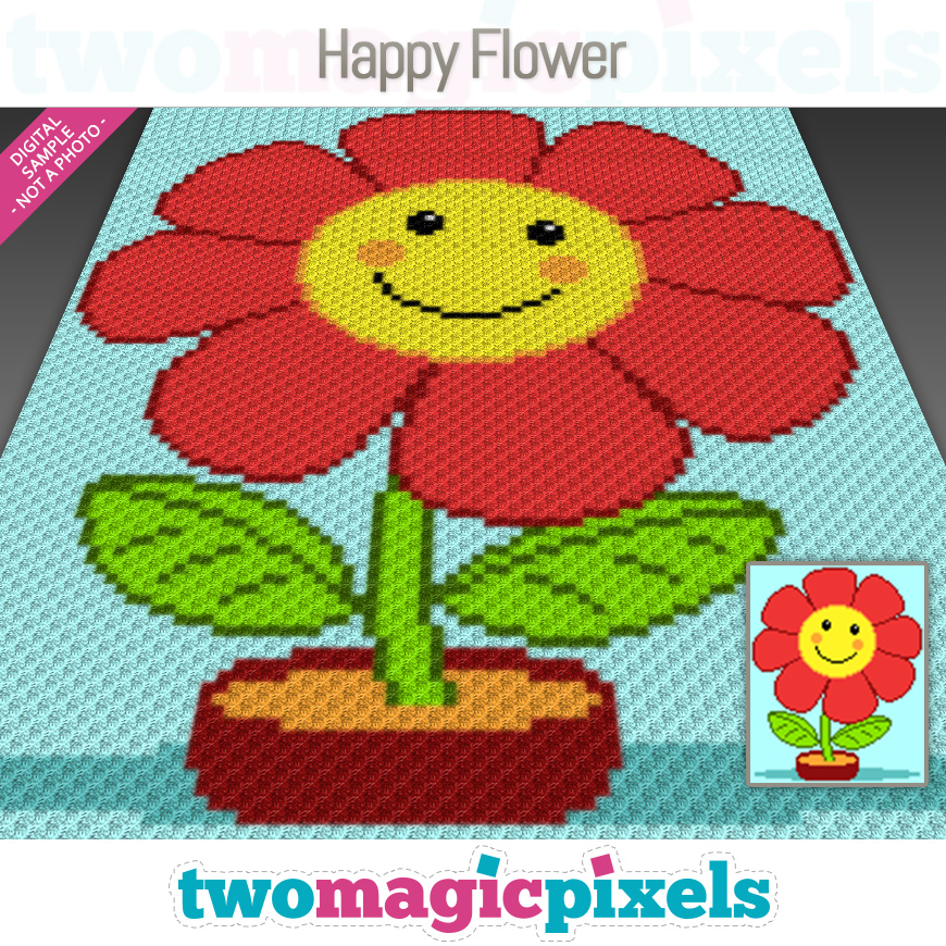 Happy Flower by Two Magic Pixels