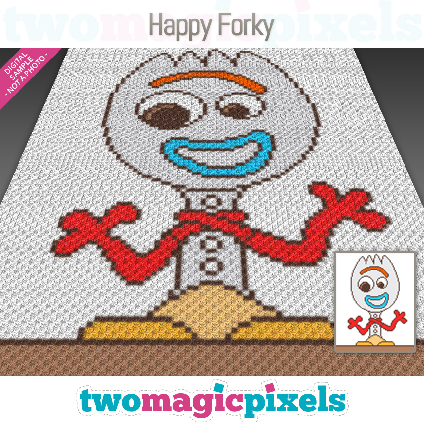 Happy Forky by Two Magic Pixels