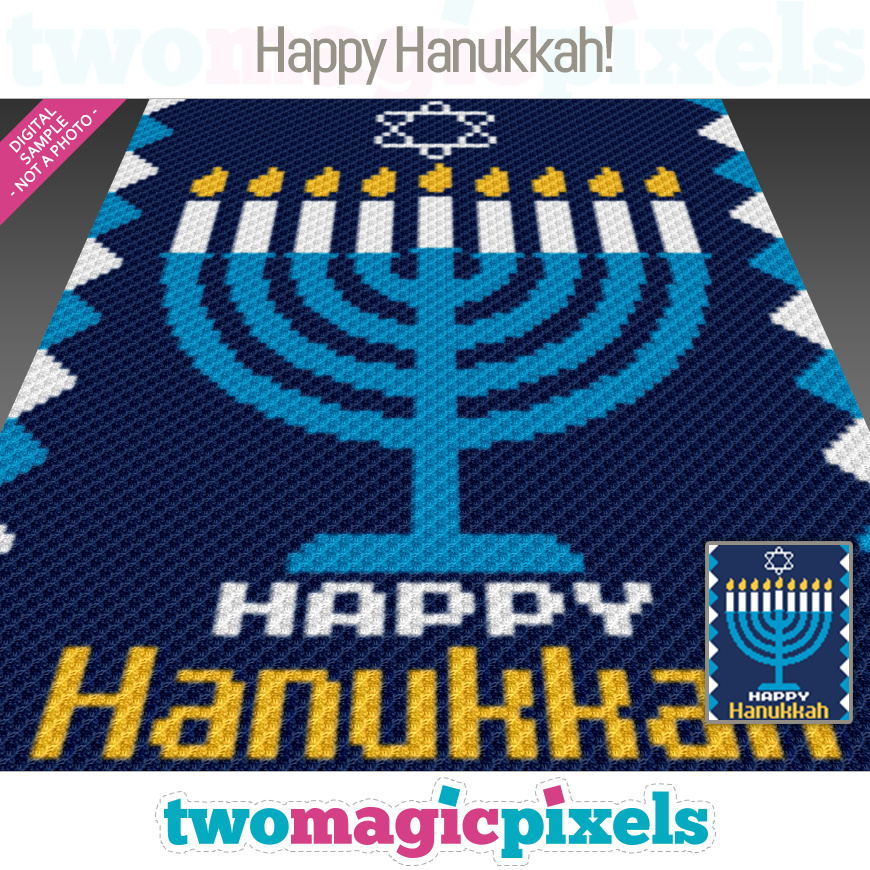 Happy Hanukkah! by Two Magic Pixels
