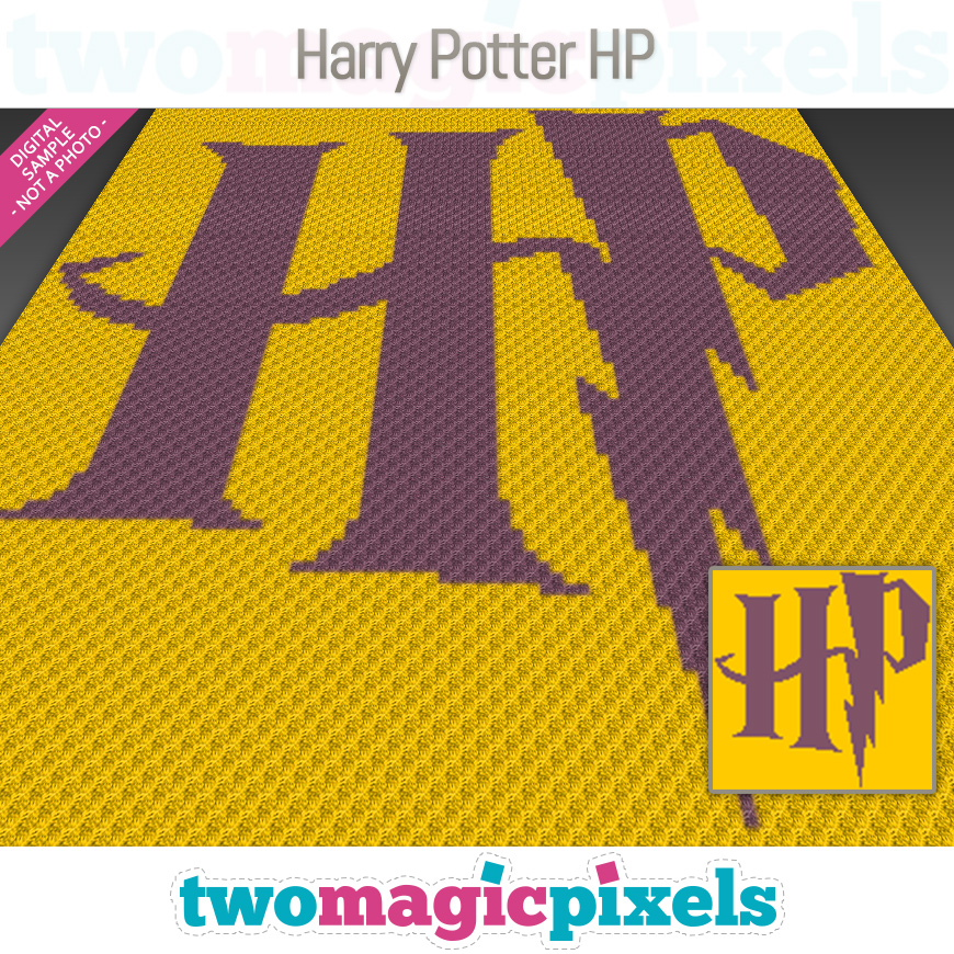 Harry Potter HP by Two Magic Pixels