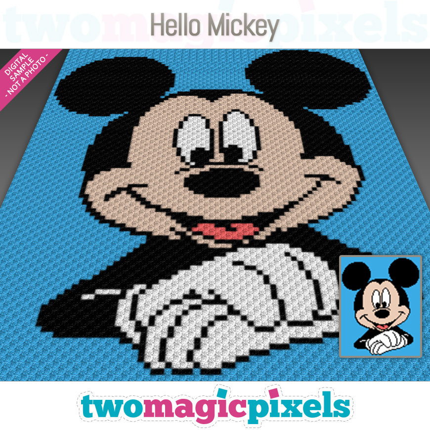 Hello Mickey by Two Magic Pixels