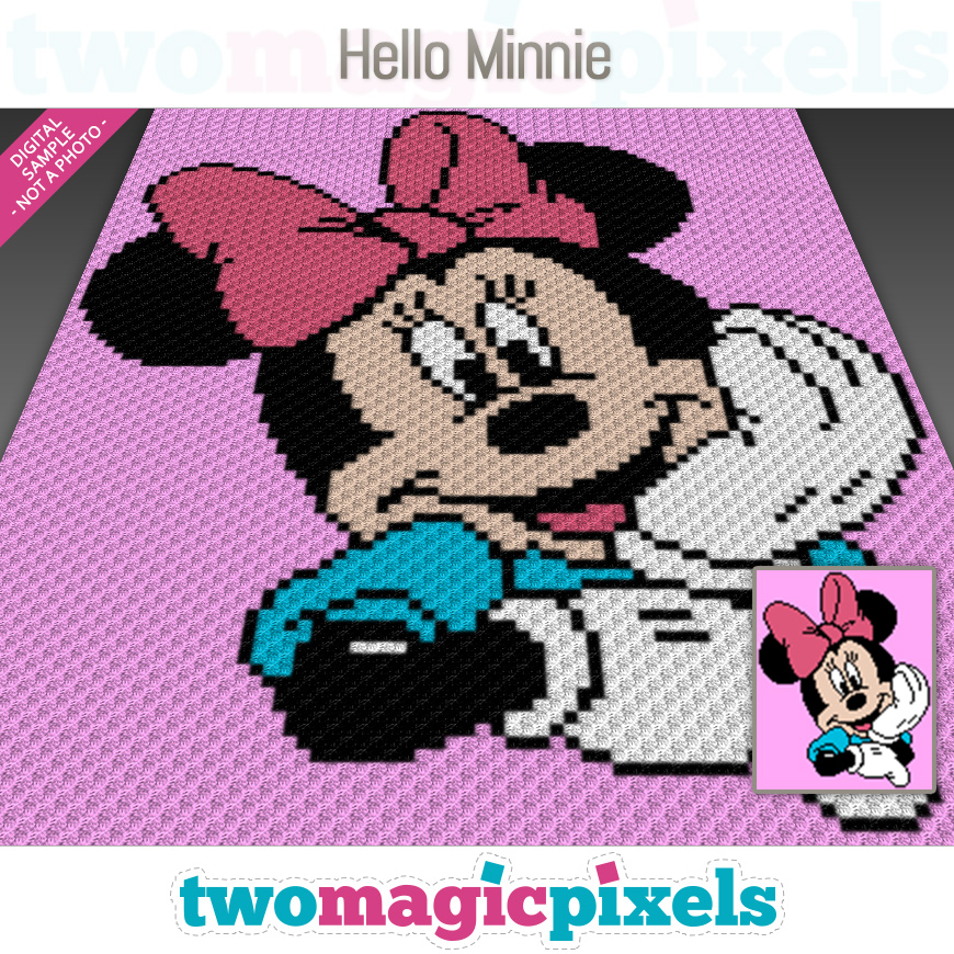Hello Minnie by Two Magic Pixels