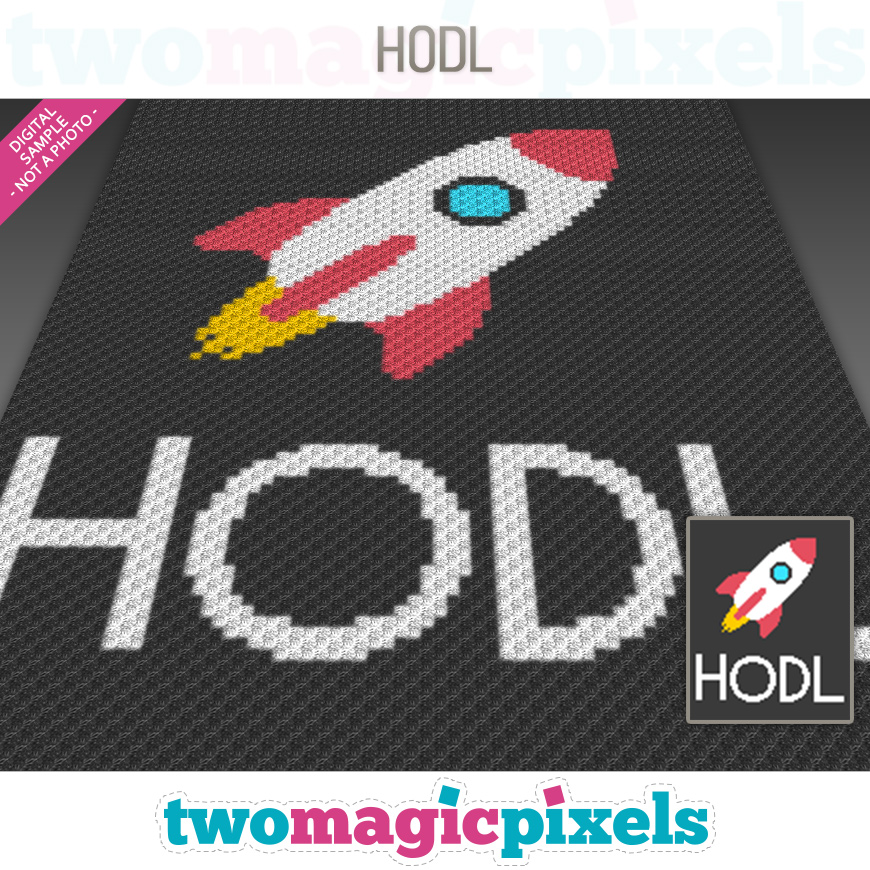 HODL by Two Magic Pixels