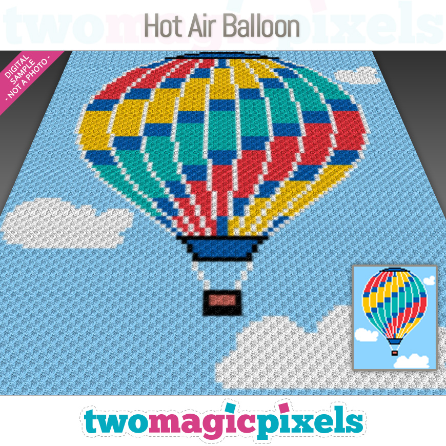 Hot Air Balloon by Two Magic Pixels