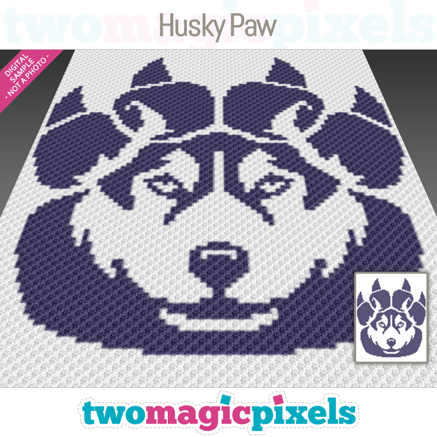 Husky Paw by Two Magic Pixels