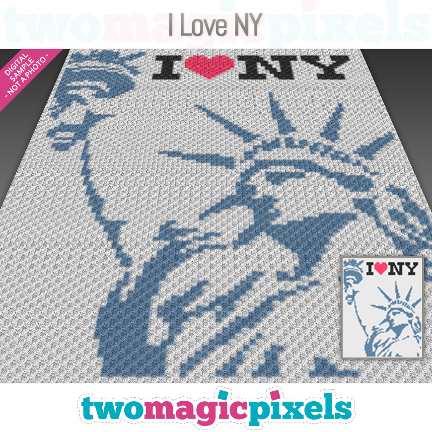 I Love New York by Two Magic Pixels