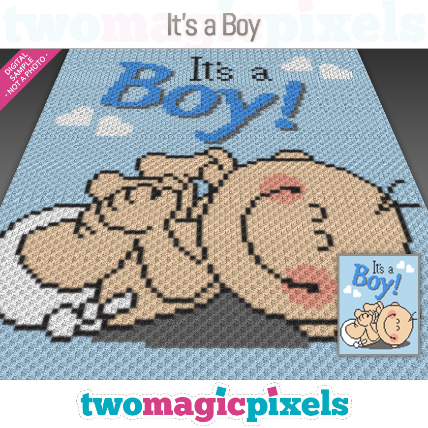 It's a Boy! by Two Magic Pixels