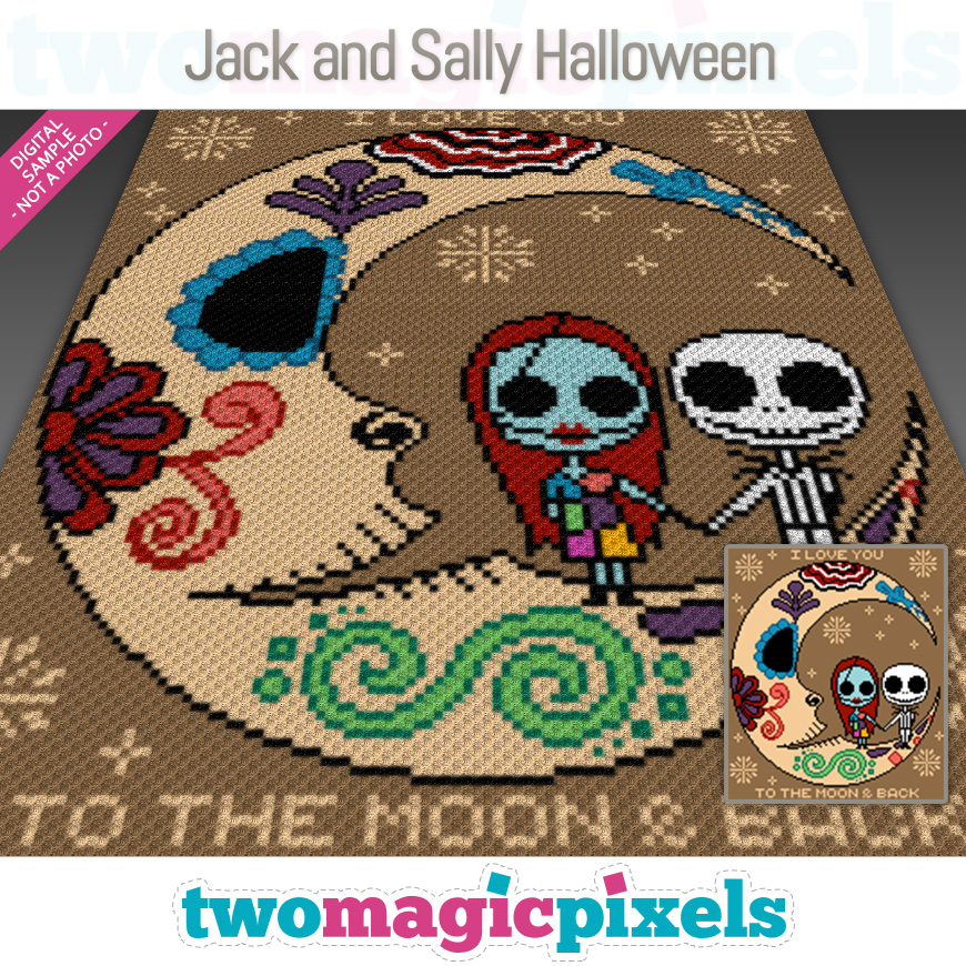 Jack and Sally Halloween by Two Magic Pixels