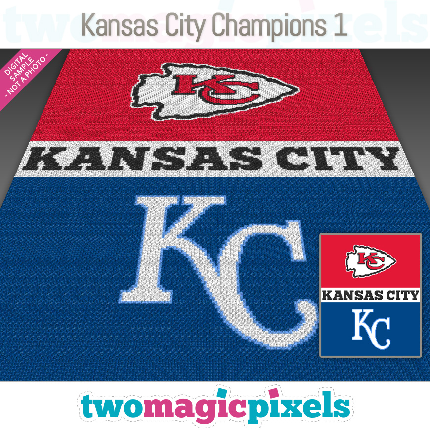 Kansas City Champions 1 by Two Magic Pixels