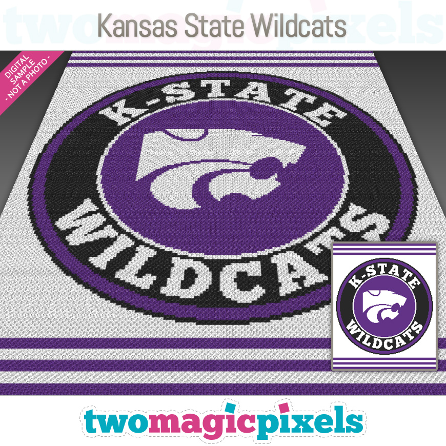 Kansas State Wildcats by Two Magic Pixels