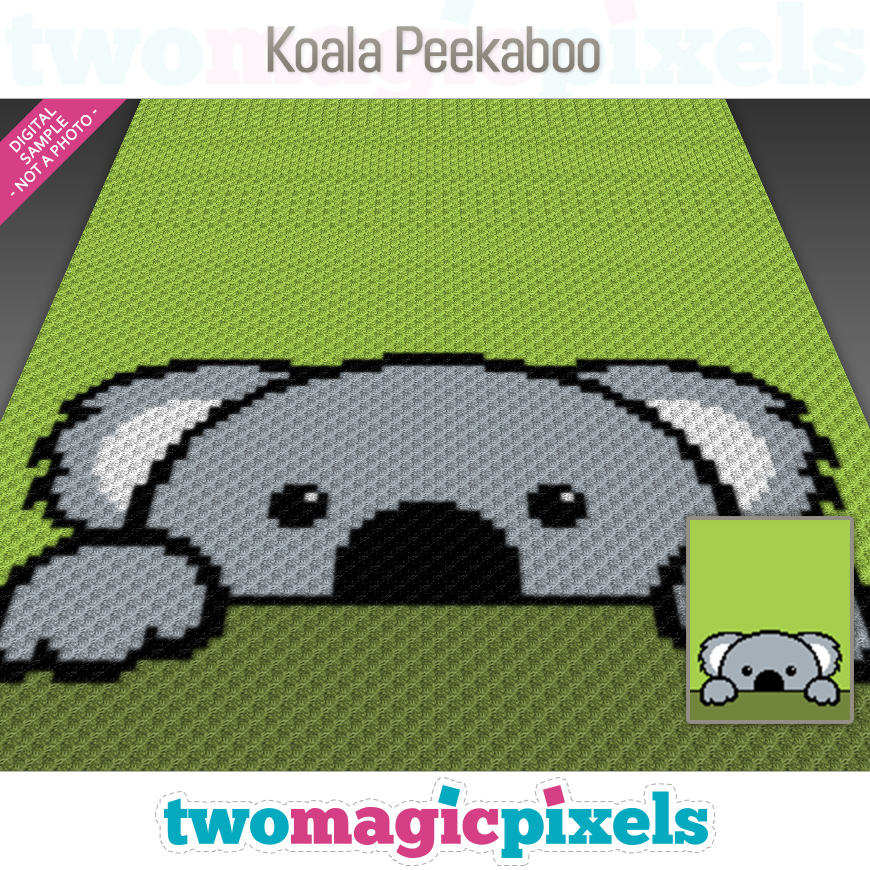 Koala Peekaboo by Two Magic Pixels