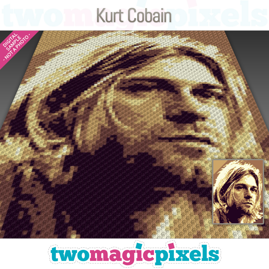 Kurt Cobain by Two Magic Pixels
