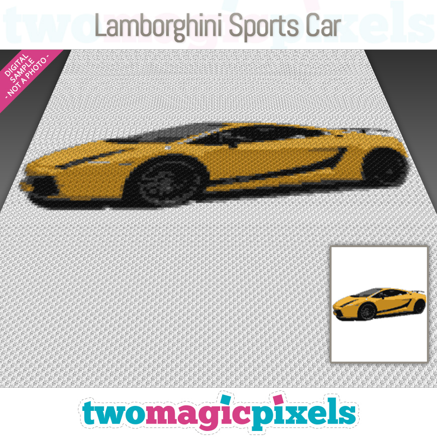 Lamborghini Sports Car by Two Magic Pixels