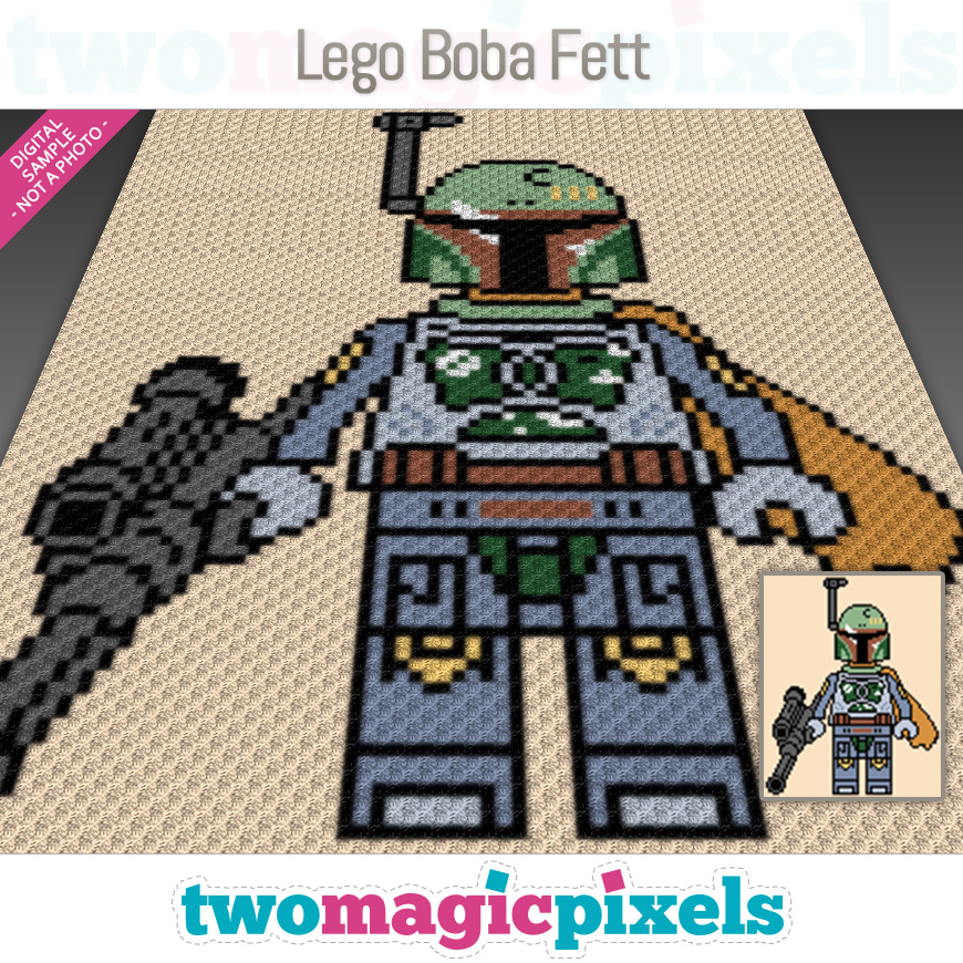 Lego Boba Fett by Two Magic Pixels