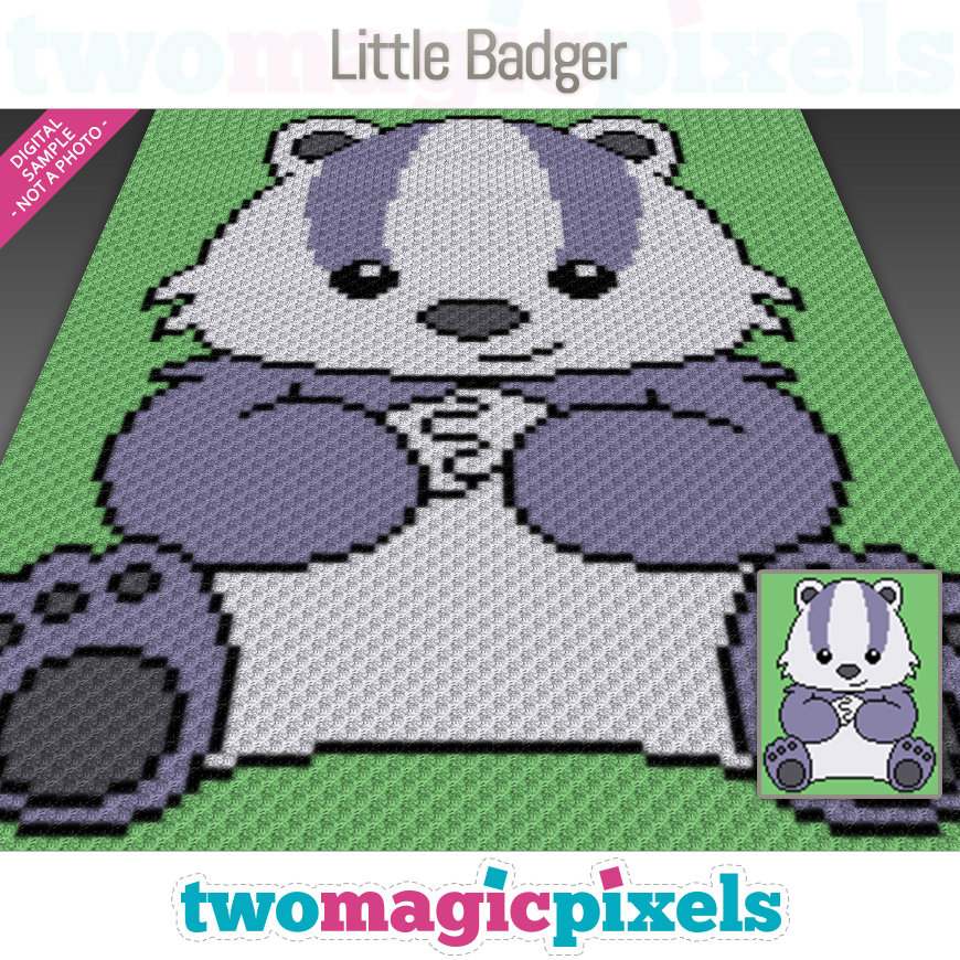 Little Badger by Two Magic Pixels
