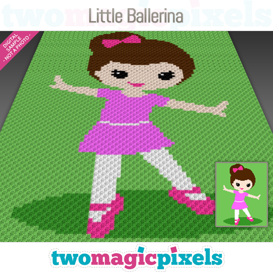 Little Ballerina by Two Magic Pixels