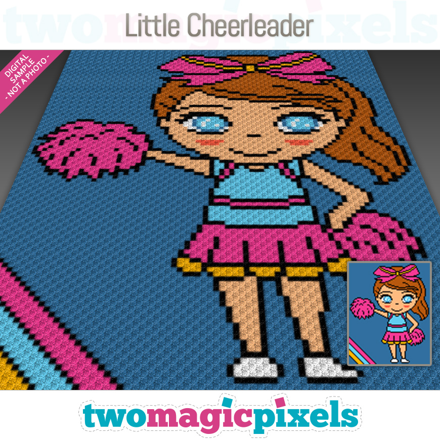 Little Cheerleader by Two Magic Pixels