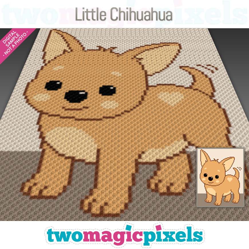 Little Chihuahua by Two Magic Pixels