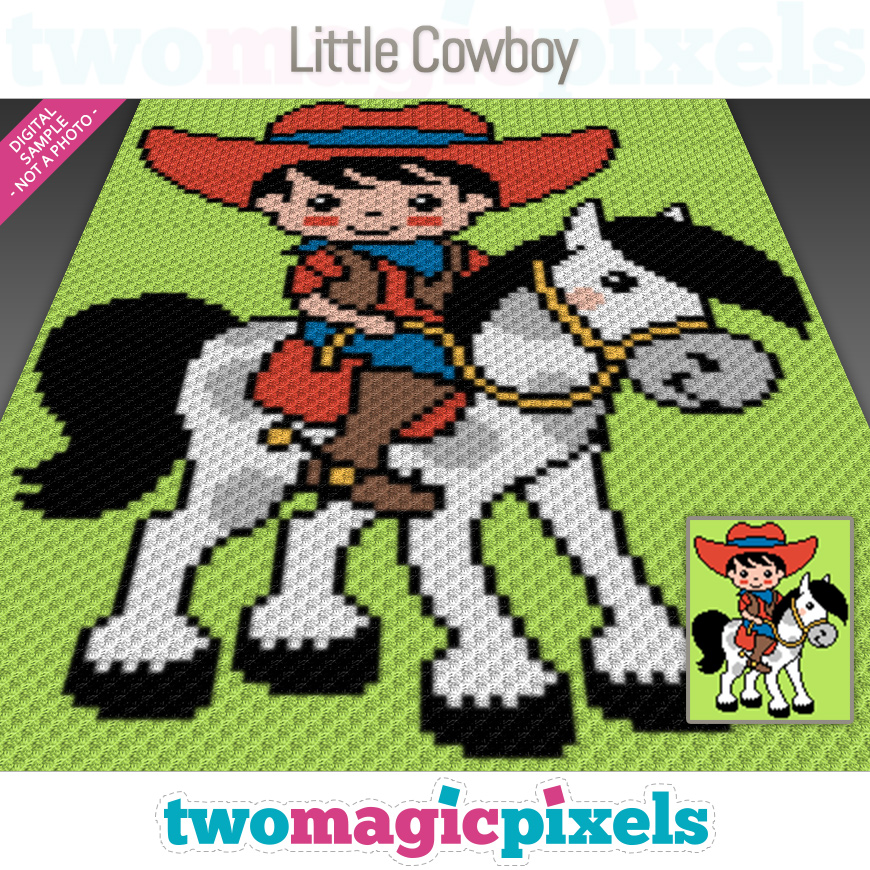Little Cowboy by Two Magic Pixels